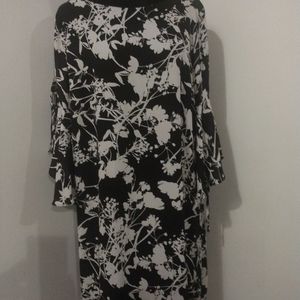Worthington black and white dress